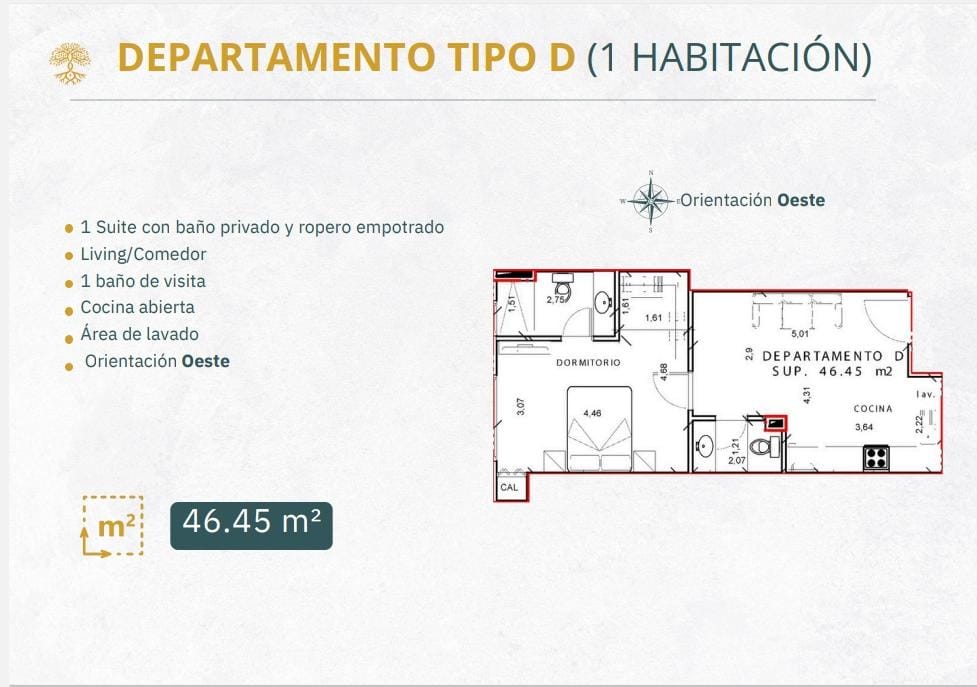 Moderno Departamento de 1 Habitación Frente al Parque Lincoln – Cochabamba